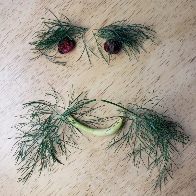 Dill Man with Moustache